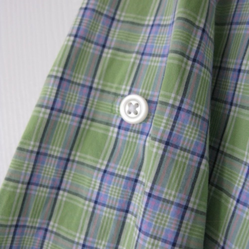 GAP Ruffled front checkered top - Picture 3 of 3